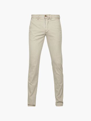 Suitable chinosy Sartre Oxford w kolorze piaskowym