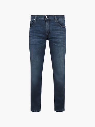 Alberto Slim Dual Flex Denim w ciemnogranatowym kolorze