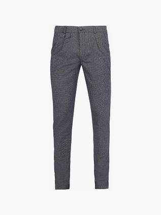 Suitable Chinosy Pico Pleat granatowe