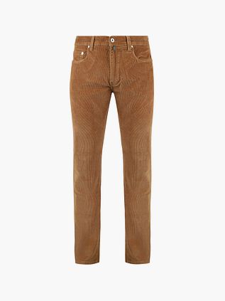 Pierre Cardin Broek Lyon Future Flex Corduroy Bruin