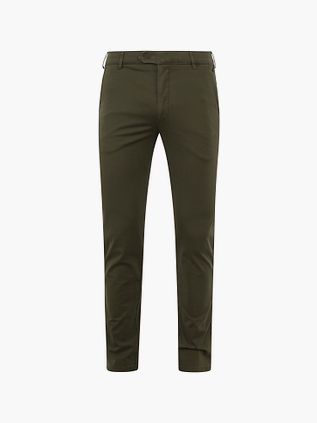 Meyer chino Bonn w ciemnej zieleni