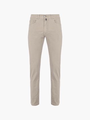 Spodnie Pierre Cardin Lyon Tapered w odcieniu greige