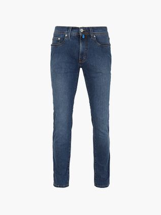 Jeansy Pierre Cardin Lyon Tapered Future Flex niebieskie stonewash