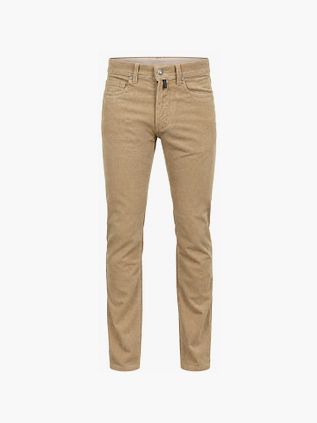 Pierre Cardin Trousers Lyon Tapered Corduroy Beige