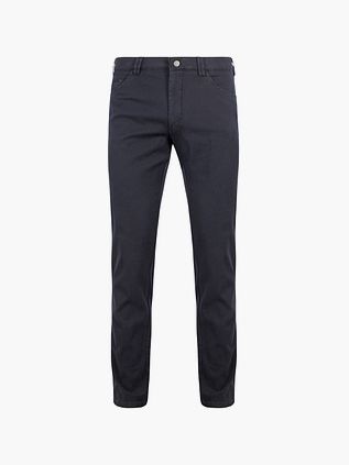 Spodnie Meyer Dublin w kolorze granatowym