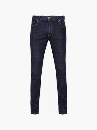 Alberto Slim DS Authentic Denim granatowy