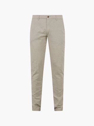 Suitable chinos Pico z lnu w kolorze beżowym