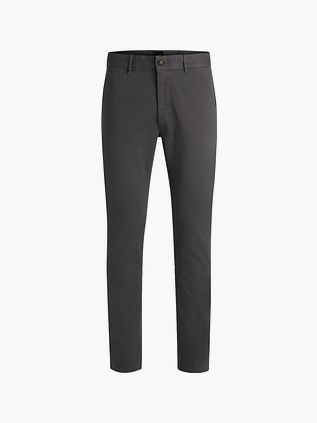 BOSS chino Slim Fit w kolorze antracytowym