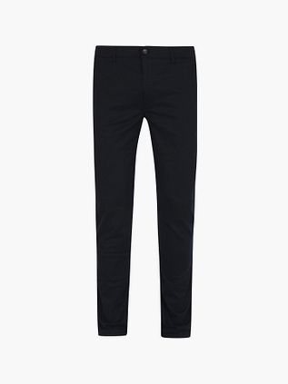 Suitable Chino Pico Print Navyblå