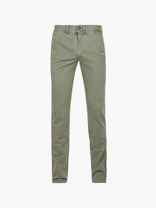 Suitable Chino Sartre Oxford Olive Olivgrün