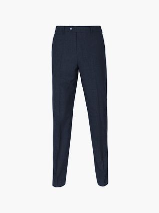 Suitable Pantalon Picador Mix Laine Bleu Foncé