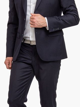 Suitable Anzug Toulon Serge Wolle Uni Navy