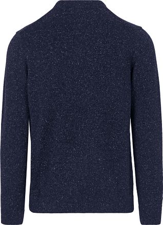 Barbour Tisbury Pullover Wolle Dunkelblau