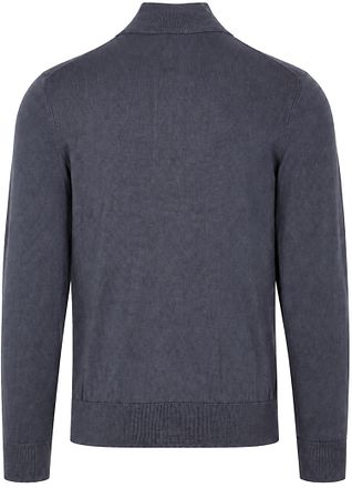 BOSS Kanobix Half Zip Tröja Mörkblå