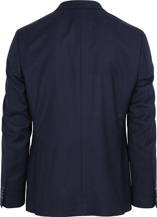 Suitable Costume Birds Eye Laine Bleu Foncé