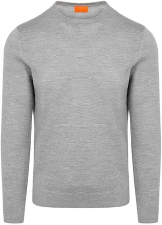 Suitable Merino Genser Mid Grå
