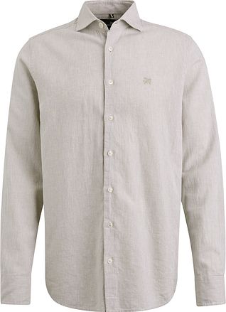 Vanguard linnedskjorte i beige