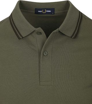 Fred Perry Polo M3600 Olive Green W49 M3600-W49 order online
