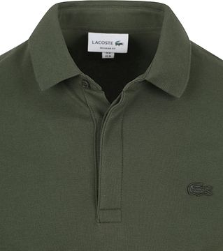 Lacoste Polo Shirt Paris Piqué Dark Green order online PH5522