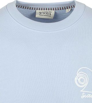 Sweat Écru Femme Scotch & Soda Indigo Sky | Espace des marques
