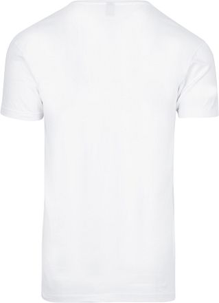 Alan Red T-shirt 2 pack NOV Deep V-Neck White 2-Pack