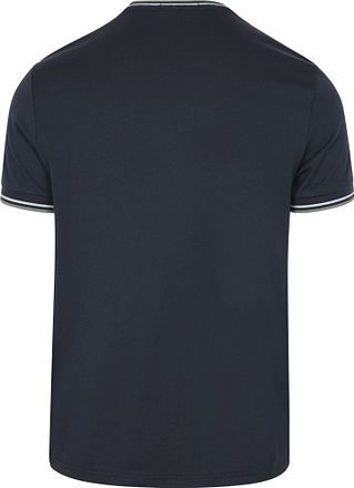 Fred Perry Twin Tipped T-shirt Marinblå Z47