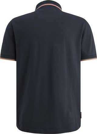 PME Legend Piqué Polo Shirt Carbon Navy