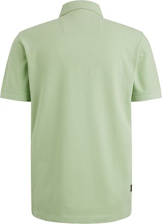 PME Legend Polo Shirt Piqué Garment Dye Light Green