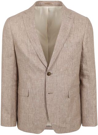 Suitable Linnekavaj Pepita Beige