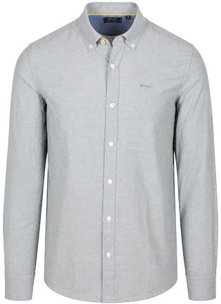 NZA Hemd BD Barn Twill Grün