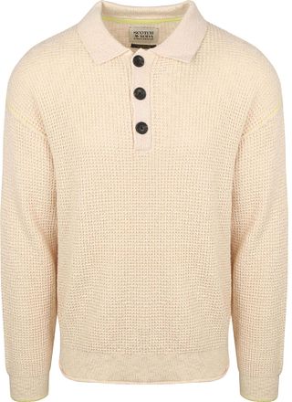 Scotch and Soda Stickad Tröja Beige