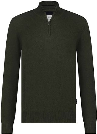 State of Art Half Zip Pullover Woods Dunkelgrün