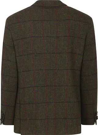 Steppin' Out blazer i Harris Tweed, mørkegrøn