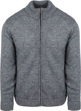 Steppin' Out Vest Melange Blå Grå