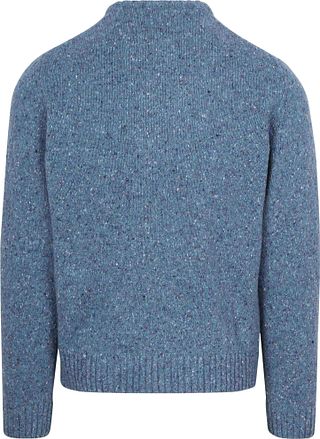 Suitable Pull Donnegal Tweed Laine Eco Bleu