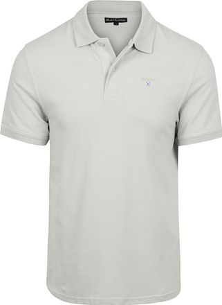 Barbour Pique Polo Haze Blauw