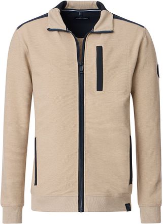CASAMODA Pullover Zip Beige