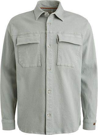 Cast Iron Overshirt Twill Grön