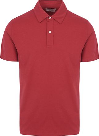 King Essentials The James Poloshirt Rot