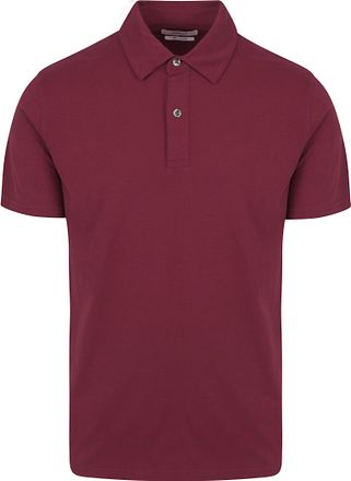 KING Essentials The James Poloskjorte Burgunder