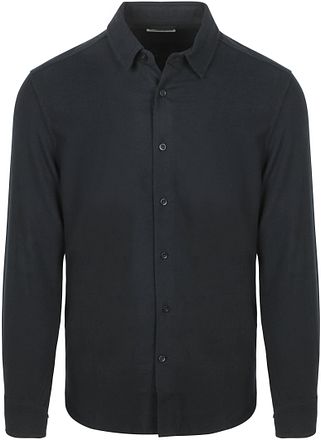 Knowledge Cotton Apparel Flanellskjorte Total Eclipse