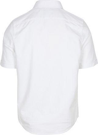 Steppin' Out Chemise Manches Courtes Oxford Yale Blanche