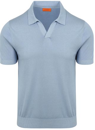Suitable Polo Shirt Riva Compact Steel Blue