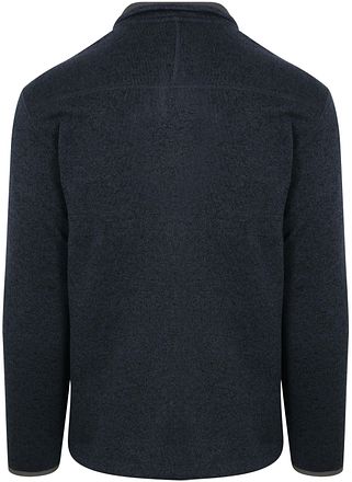 Superdry Halvzip Tröja Fleece Marinblå