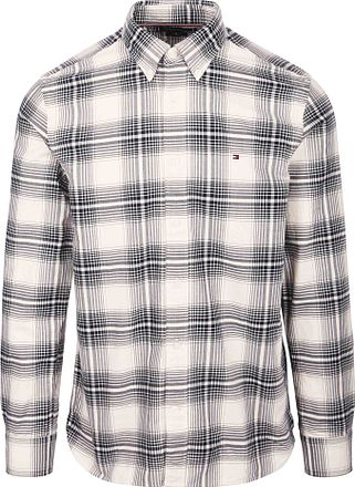 Tommy Hilfiger Oxford Skjorta Rutig Blå