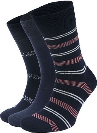 Tommy Hilfiger Presentbox 3-Pack Marinblå