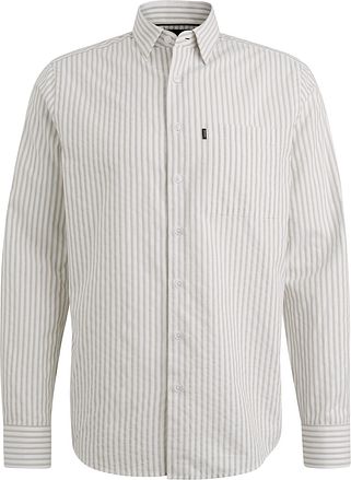 Vanguard Chemise Dobby Rayé Beige
