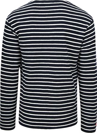 Scotch and Soda Pullover Bandana Dunkelblau Gestreift