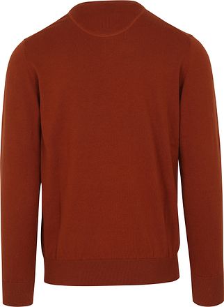 Suitable Vini Maglione Scollo A V Orange