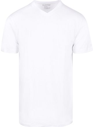 Slater 2-pack T-shirt V-neck White